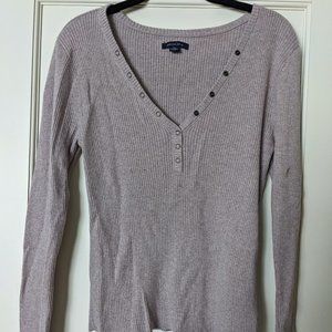 American Eagle light purple heathered sweater